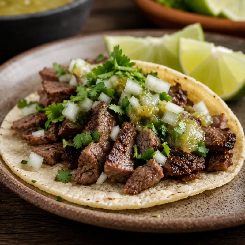 Taco de asada